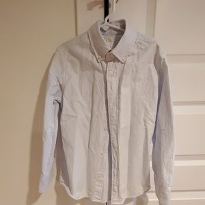 Crewcuts boys striped button down shirt, size 8